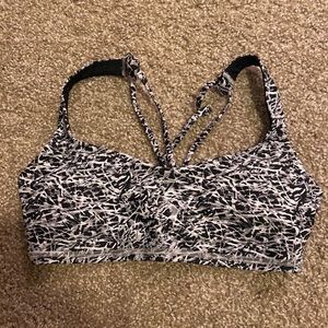 Lululemon Splatter Sports bra/ swim top